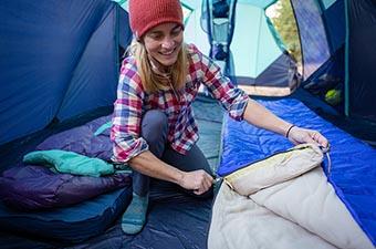 Best bed for shop camping in a tent